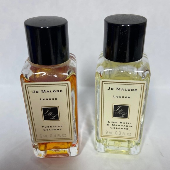 Vintage Jo Malone - Lot of (2) Tuberose & Lime Basil & Mandarin - 0.3 oz.ea. - Picture 2 of 2